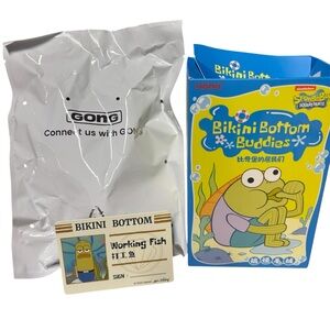 SpongeBob SquarePants Bikini Bottom Buddies Authentic Pop Art Surprise Package